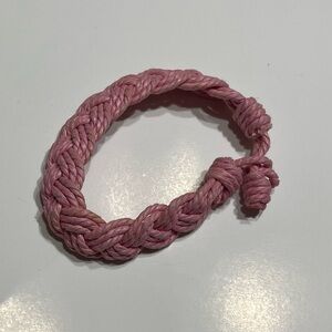 Light Pink Braided Bracelet